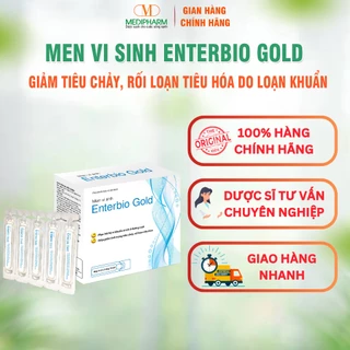 Men vi sinh Enterbio gold chứa 2 tỷ lợi khuẩn, giảm tiêu chảy, rối loạn tiêu hóa do loạn khuẩn