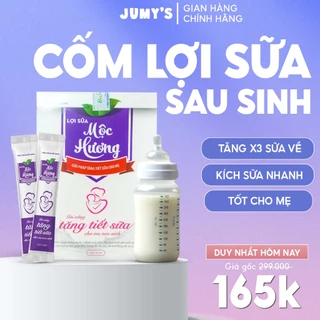 Lợi Sữa Mộc Hương Giúp Mẹ Tăng Gấp Đôi Lượng Sữa, Sữa Về Mát, Đủ Chất, Con Tăng Cân, Hỗ Trợ Mẹ Giảm Mỡ Bụng