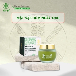 Mặt nạ dưỡng da chiết xuất chùm ngây làm trắng da, ngăn ngừa mụn, thâm nám, tàn nhang KOLAN 120g