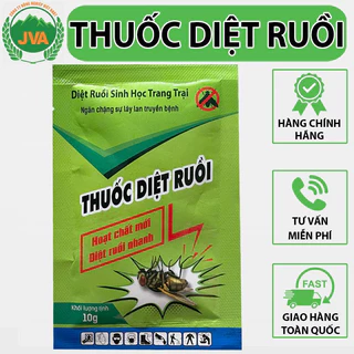 Thuốc Diệt Ruồi Sinh Học Diêt Ruồi Nhanh gói 10g J15 NongNghiepVietNhat