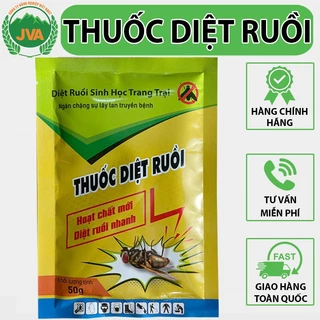 Thuốc Diệt Ruồi Sinh Học Diêt Ruồi Nhanh gói 50g J16 NongNghiepVietNhat JVA