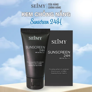 Kem chống nắng dưỡng da Seimy - Sunscreen 24h da mặt 40ml SPF 50+