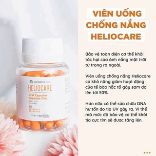 Viên uống chống nắng HELIOCARE 60v (chính hãng)