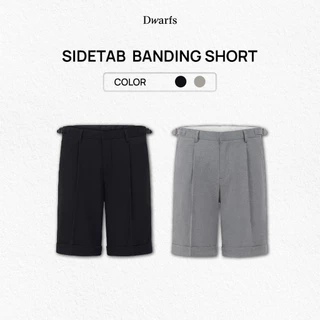 Quần short nam xếp ly có đai DWARFS Side Tab Banding Short