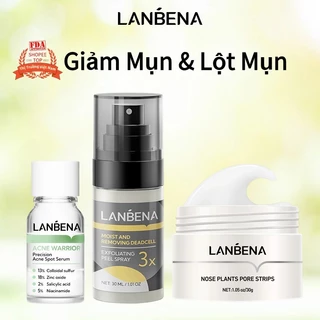 Mặt Nạ Loại Bỏ Mụn Đầu Đen & Giảm Mụn Lanbena Làm Sạch Sâu 30g