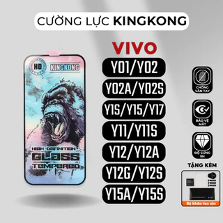 Kính cường lực KINGKONG Vivo Y01, Y02S, Y1S, Y11, Y11S, Y12, Y12A, Y12G, Y12S, Y15, Y15A, Y15S, Y17 | miếng dán màn hình