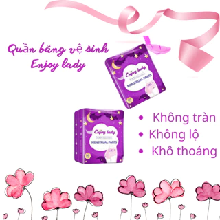 {freeship }50 miếng băng vệ sinh Enjoy Lady dạng quần size 30 90kg