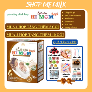 [CHÍNH HÃNG] Lợi Sữa Hi Mom - Thông Tắc Tuyến Sữa, Giúp Sữa Về Nhanh Hơn, Nhiều SỮA, Sữa Thơm