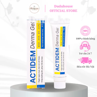 Gel giảm mụn Actidem Derma ngăn ngừa mụn mờ thâm hiệu quả 40g Duduhouse