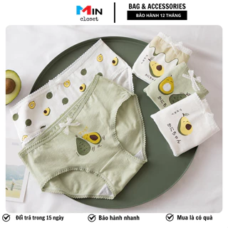 Quần Lót Nữ Họa Tiết Quả Bơ Siêu Xinh Dễ Thương - Mincloset