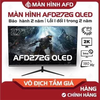 Màn hình gaming AFD 272G 27in/Qled/2K/180Hz/170% Srgb/Fast IPS/400nits/1ms GTG