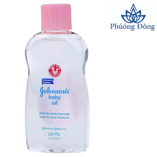 Dầu Massage & Dưỡng ẩm Johnson's Baby 200ml