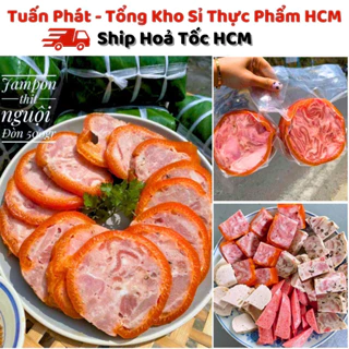 [Hoả Tốc HCM] Jambon Da Bao Đỏ 500g - Thịt Nguội - Dăm Bông - Da Bao Đỏ - Chất Lượng Nhất - Hải Sản Tuấn Phát