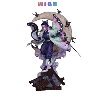 Mô Hình Kimetsu No Yaiba Shinobu đứng trên mái siêu đẹp , có led ở ánh trăng cao 28cm - Figure Thanh gươm diệt quỷ