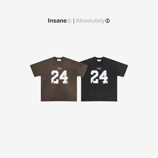 Áo Thun Unisex INSANE “24” Boxy Washed Tee