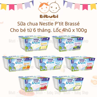 Sữa Chua Nguội Nestle Pháp đủ vị trái cây cho bé từ 6 tháng - Bituti Shop
