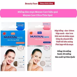 Miếng dán mụn Mayan Care Ultra Thin Spot hiệu quả trong 48h