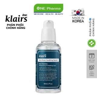 Tinh Chất Dear Klairs Dưỡng Ẩm Sâu Cho Da Rich Moist Soothing Serum 80ml