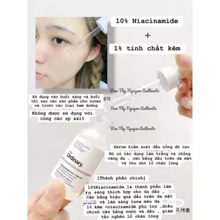 Serum Niacinamide 10% + ZinC 1%