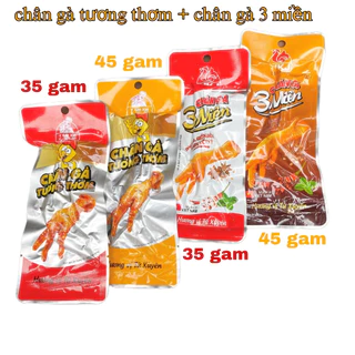 Chân gà tương thơm,chân gà 3 miền vị tứ xuyên sản xuất tại việt nam