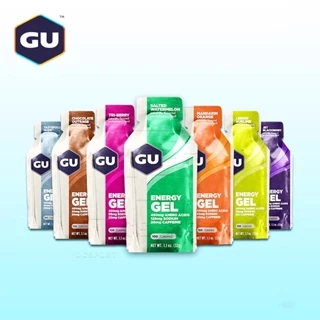 Gel năng lượng chạy bộ GU Energy bổ sung năng lượng và điện giải tức thì, gel chạy trail, đạp xe, bóng đá, thể thao