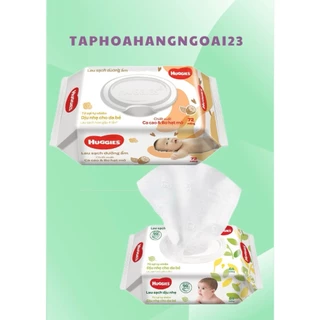 Tách lẻ)Khăn giấy ướt Huggies 80 tờ