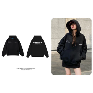 Áo hoodie PLEASURE form rộng mũ 2 lớp tay phồng chất nỉ bông 100%cotton premium Local Brand PL03