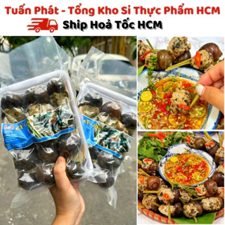 [Hoả Tốc HCM] Ốc Bươu Nhồi Thịt Khay 12 Con - Ốc Nhồi Thịt Dai Ngon -Chất Lượng Nhất -Giá Sỉ Rẻ Nhất - Hải Sản Tuấn Phát