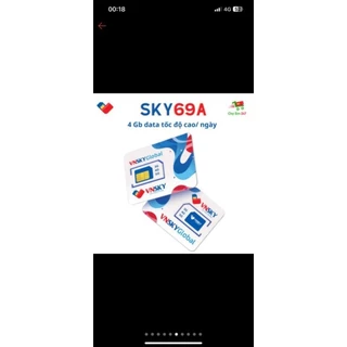 Sim data vnsky tự đăng ký mạng