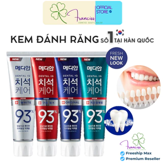 Kem Đánh Răng Median Dental IQ 93% Tartar Protection Toothpaste Trắng Răng 120g