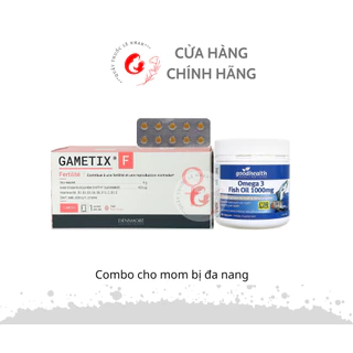 Combo Đa Nang buồng trứng(Gametix F) tăng khả năng thụ thai ở nữ giới