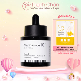 Tinh chất Anodin Niacinamide 10 Plus 33ml, dưỡng trắng, mờ thâm