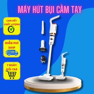 Máy Hút Bụi Cầm Tay Không Dây Đa Năng Lực Hút Siêu Mạnh Hút Gầm Giường, ô Tô, Sofa, Hàng Chính Hãng, Bảo Hành 12 Tháng