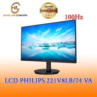 Màn hình Philips 221V8LB 22inch VA FHD 100Hz@HDMI 60Hz@VGA - Chính hãng