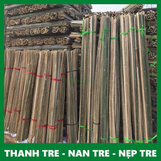 Thanh Tre Nẹp Tre Nan Tre Rộng 2cm 4cm 6cm 8cm Dài 1 Mét Sử Dụng Làm Hàng Rào Giàn Leo Mướp Bầu Bí Trang Trí Tiểu Cảnh