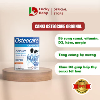 Viên uống Canxi Osteocare dạng viên của Anh - bổ sung canxi - 30 viên [LuckyBaby Store]