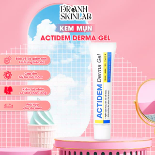 Kem Giảm Mụn Actidem Derma Gel - Kem Mụn Dr Anh Skinlab Giúp Giảm Các Loại Mụn An Toàn Lành Tính Với Mọi Loại Da