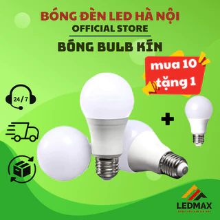 ( MUA 10 TẶNG 1 BÓNG BÚP KÍN )Bóng Đèn Led búp tròn 3w, Bóng Đèn led chống nước trang trí Ngoài Trời Chống Nướ