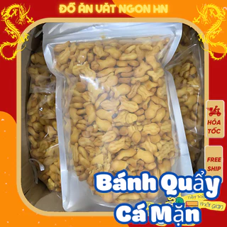 bánh cá mặn 400g bánh ăn vặt ngon hấp dẫn