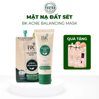 Mặt Nạ Đất Sét BK Acne Balancing Mask Làm Sạch Sâu Se Khít Lỗ Chân Lông Làm Trắng Da Kiểm Soát Dầu Thừa