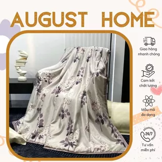 Chăn Hè Lụa Thái Tencel August Home trần bông mềm nhẹ mùa hè mát lạnh kích thước 2mx2m3