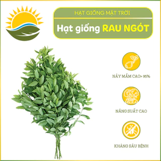 Hạt giống Rau Ngót HGMT 08 - Hạt giống rau trồng quanh năm, tỷ lệ nảy mầm >95% - HẠT GIỐNG MẶT TRỜI