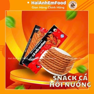 (MUA 10 TẶNG 1) Combo 10 Gói Snack Cá Hồi Nướng Dưa Hấu Đỏ, Snack Cay Cay