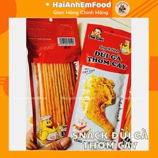 Bịch snack hình đùi gà thơm cay 30 gói