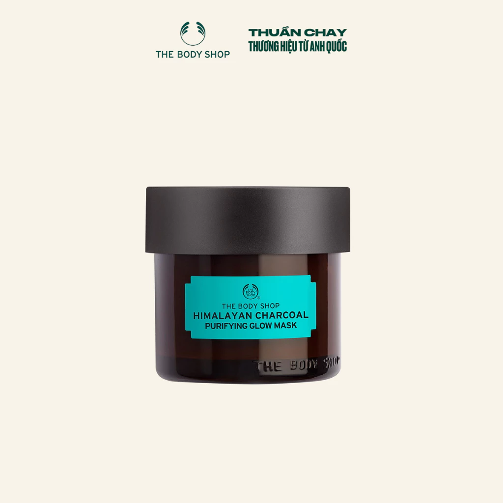 Mặt Nạ Thải Độc Da Himalayan Charcoal Purifying Glow Mask 75ml The Body Shop