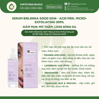 Tẩy da chết Bielenda Good Skin - Acid Peel 5-Minutes giảm mụn, mờ thâm, làm da căng bóng 30ml