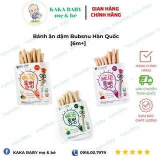 Bánh ăn dặm Bubsnu Hàn Quốc [6m+]