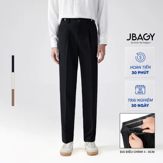 Quần âu nam JBAGGY - Smart Pants điều chỉnh cạp linh động, vải Vitex co giãn cao cấp chống nhăn - JA0303