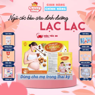 Ngũ cốc bầu Lạc Lạc plus DR.MAYA hộp 30 gói/600gram