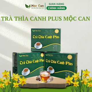 Trà Dây Thìa Canh Mộc Can Plus Hạ Đường Huyết Ngăn Ngừa Các Biến Chứng Tiểu Đường Hộp 25 Túi Lọc (Mua 10 tặng 1)